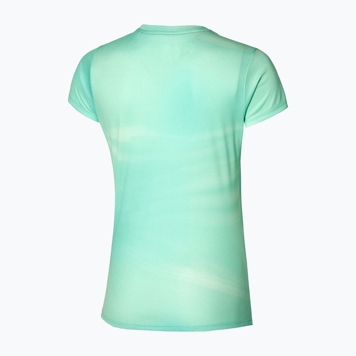 Women's running shirt Mizuno Core Graphic Tee beveled glass 2