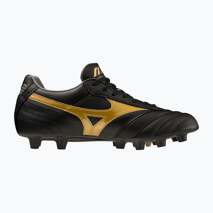 Mizuno Morelia II PRO MD men's football boots black/gold/dark shadow 9