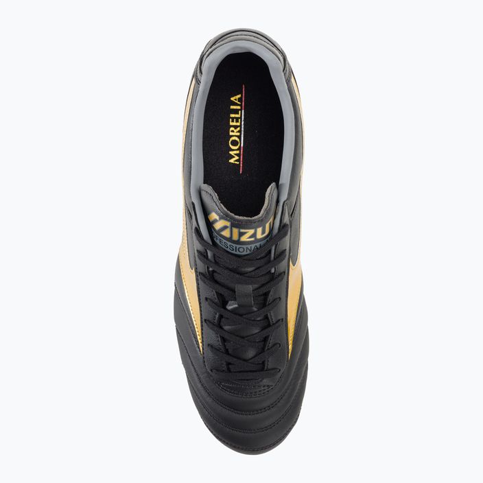 Mizuno Morelia II PRO MD men's football boots black/gold/dark shadow 6