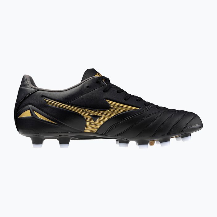 Men's Mizuno Morelia Neo IV Pro AG football boots black/gold/black 7