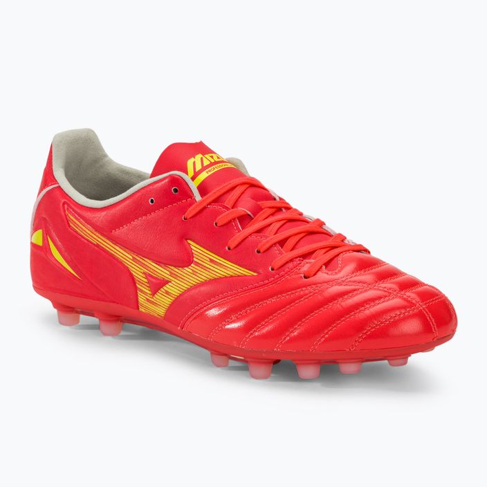 Men's Mizuno Morelia Neo IV Pro AG flerycoral2/bolt2 football boots