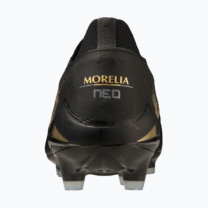 Mizuno Morelia Neo IV Beta JP MD men's football boots black/gold/black 8