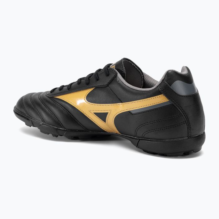 Mizuno Morelia II Club AS men's football boots black/gold/dark shadow 3