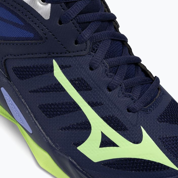 Men's volleyball shoes Mizuno Wave Dimension evening blue / tech green / lolite 10