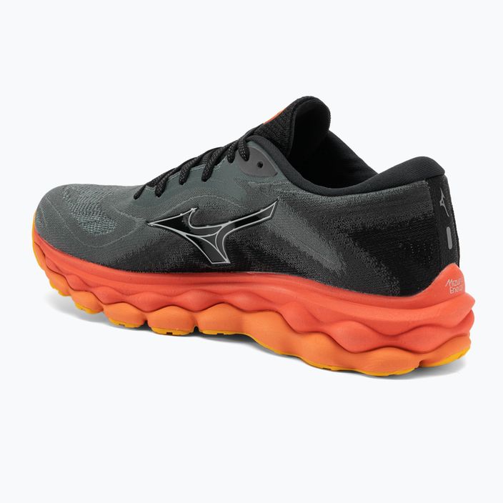 Men's running shoes Mizuno Wave Sky 7 turbulence/nickel/hot coral 5