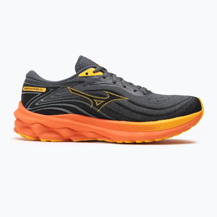 Men's running shoes Mizuno Wave Skyrise 5 turbolence/citrus/nasturtium 2