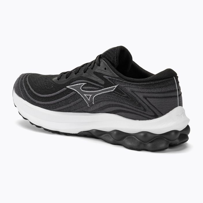 Men's running shoes Mizuno Wave Skyrise 5 black/white/cayenne 3