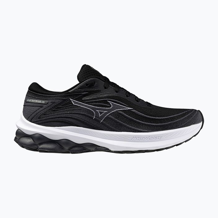 Men's running shoes Mizuno Wave Skyrise 5 black/white/cayenne 8