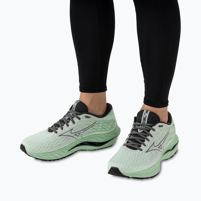 Men's running shoes Mizuno Wave Inspire 20 grayed jade/black oyster 4