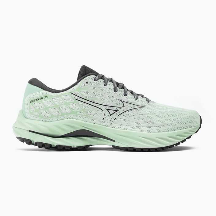 Men's running shoes Mizuno Wave Inspire 20 grayed jade/black oyster 2