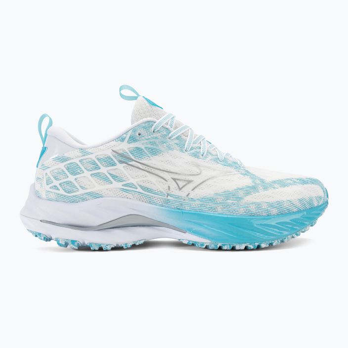 Mizuno Wave Inspire 20 SP white/silver/blue glow running shoe 2