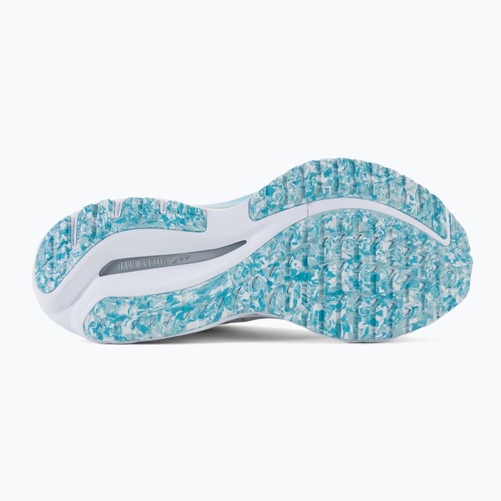 Mizuno Wave Inspire 20 SP white/silver/blue glow running shoe 5