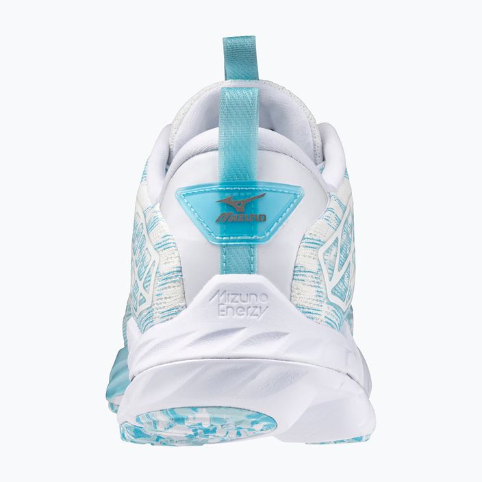 Mizuno Wave Inspire 20 SP white/silver/blue glow running shoe 11