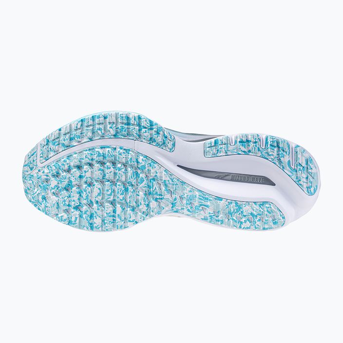 Mizuno Wave Inspire 20 SP white/silver/blue glow running shoe 13