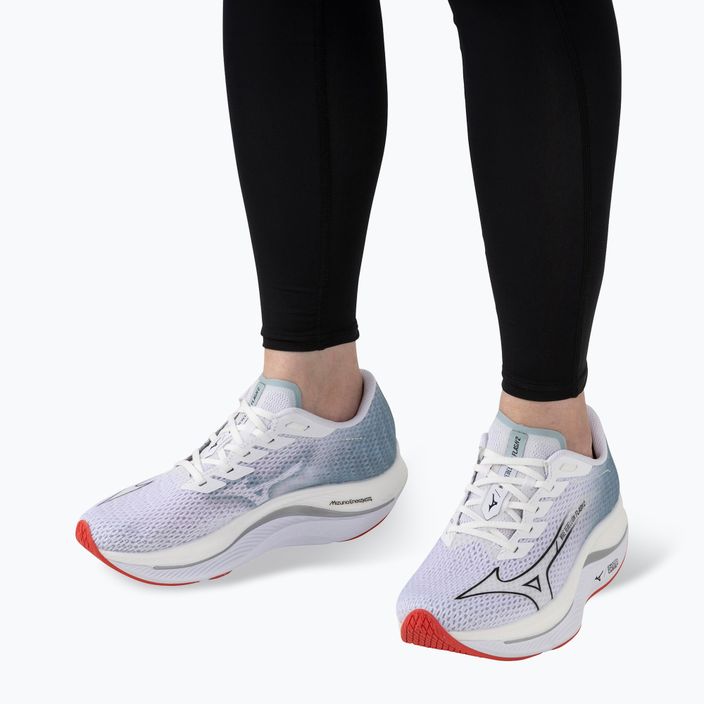 Women's running shoes Mizuno Wave Rebellion Flash 2 white/black/gray mist 4