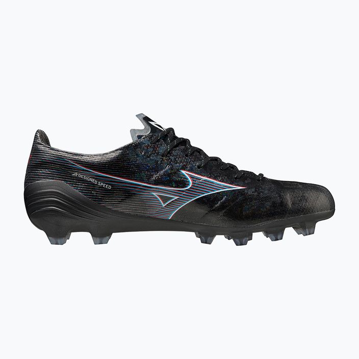 Men's football boots Mizuno Αlpha Elite Md black/ignition red/801 c 8