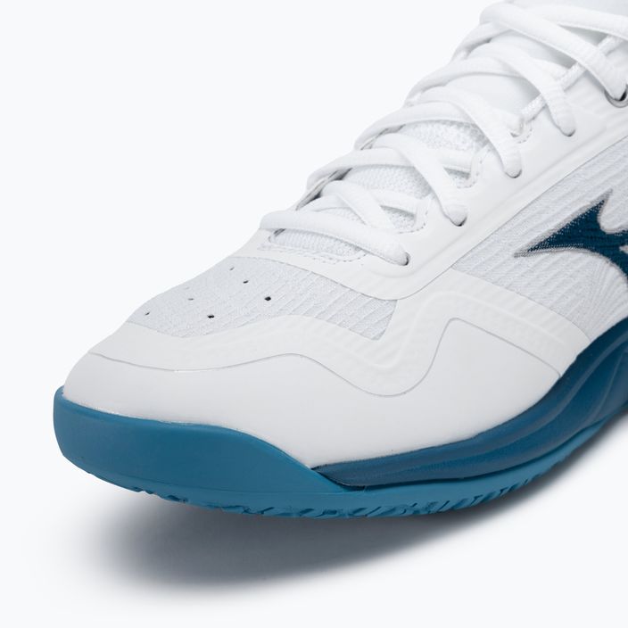 Men's volleyball shoes Mizuno Wave Luminous 2 white/sailor blue/silver 7