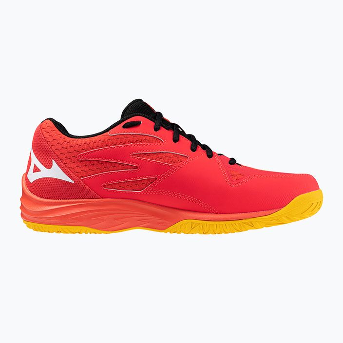 Men's volleyball shoes Mizuno Thunder Blade Z radiant red/white/carrot curl 9