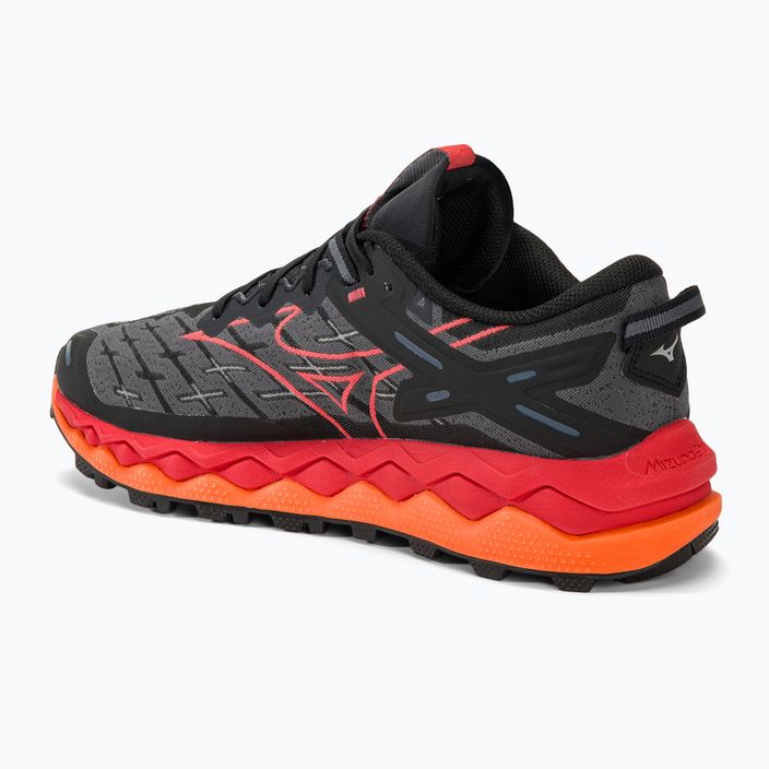 Men's running shoes Mizuno Wave Mujin 10 black/cayenne/nasturtium 3