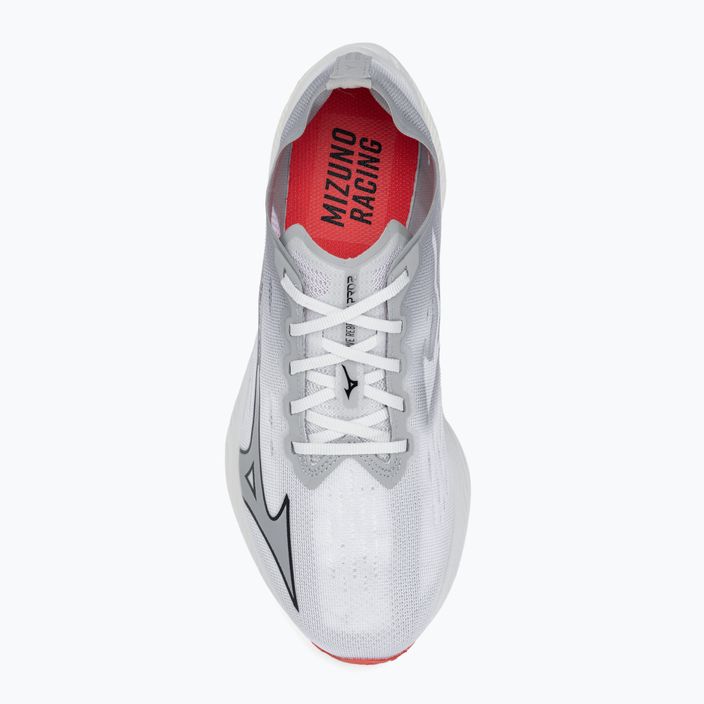 Men's running shoes Mizuno Wave Rebellion Pro 2 white/harbor mist/cayenne 6