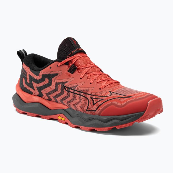 Men's running shoes Mizuno Wave Daichi 8 cayenne/black/high risk red