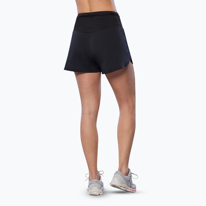 Women's running shorts Mizuno Core 5.5 black 2
