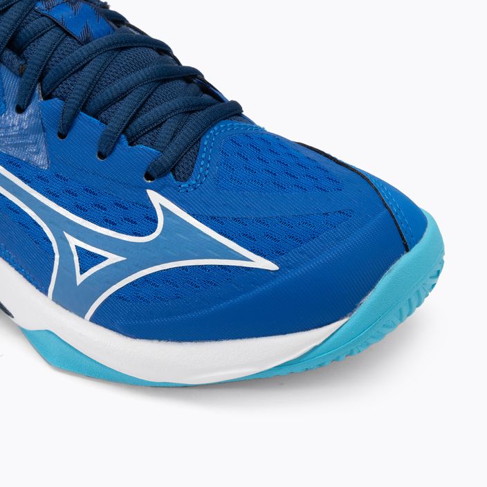 Men's volleyball shoes Mizuno Thunder Blade Z mugen blue/white/estate blue 7