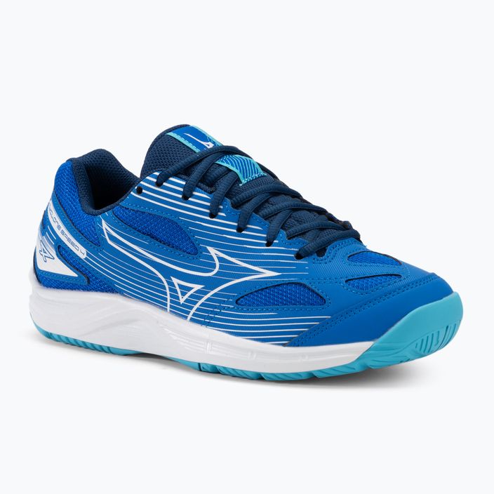 Mizuno Cyclone Speed 4 volleyball shoes mugen blue/white/estate blue