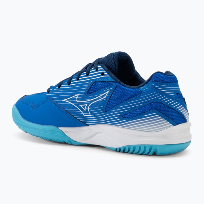 Mizuno Cyclone Speed 4 volleyball shoes mugen blue/white/estate blue 3