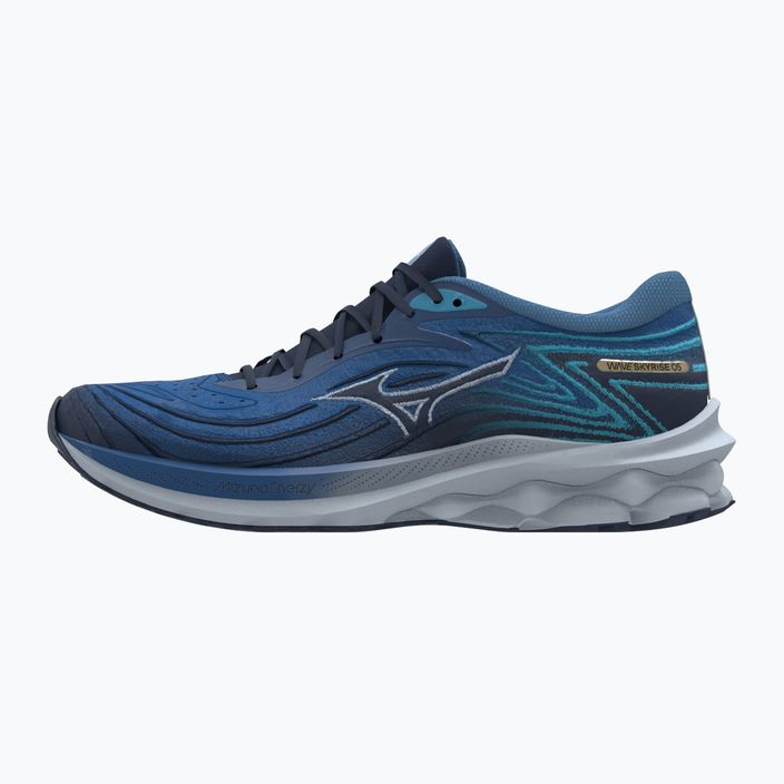 Men's running shoes Mizuno Wave Skyrise 5 classic blue/plein air/river blue 8