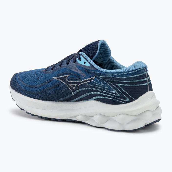 Men's running shoes Mizuno Wave Skyrise 5 classic blue/plein air/river blue 3