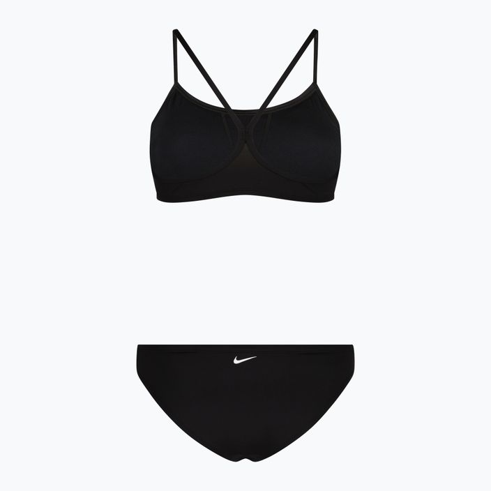 Women's two-piece swimsuit Nike Essential Sports Bikini black NESSA211-001 2