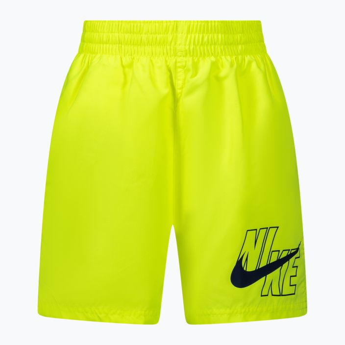 Nike Logo Solid Lap yellow children's swim shorts NESSA771-737