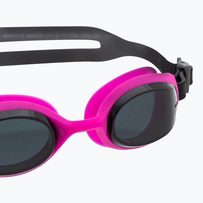 Nike Hyper Flow dark smoke grey children's swimming goggles NESSA183-014 4
