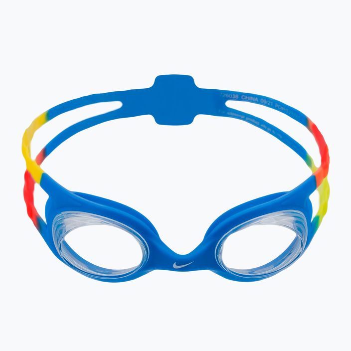 Nike Easy Fit clear/blue children's swimming goggles NESSB166-401 2