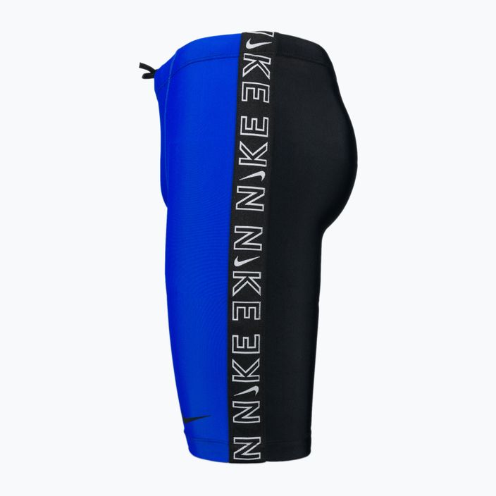 Men's Nike Logo Tape Swim Jammer blue NESSB132-416 3