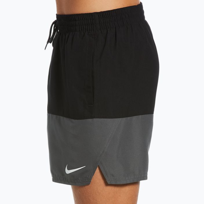 Men's Nike Split 5" Volley swim shorts black NESSB451-001 7