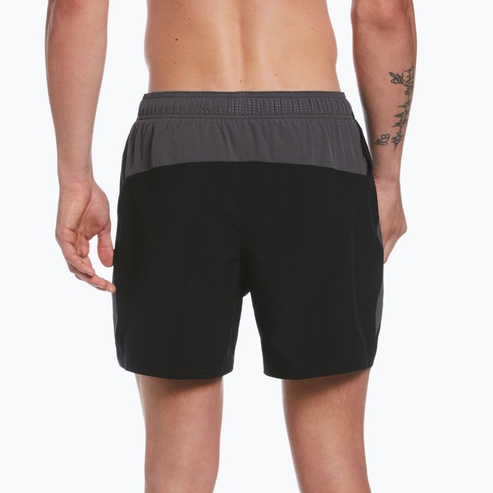 Men's Nike Contend 5" Volley swim shorts black NESSB500-001 6