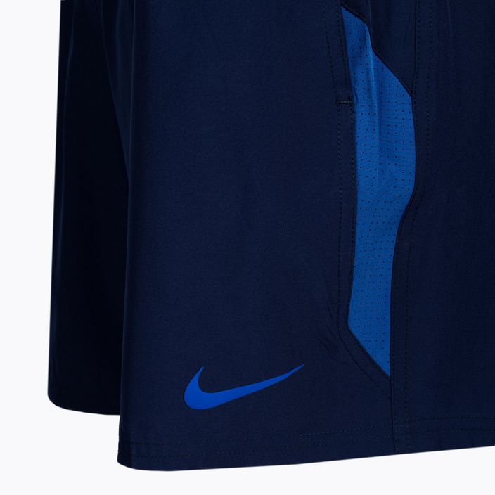 Men's Nike Contend 5" Volley swim shorts navy blue NESSB500-440 4