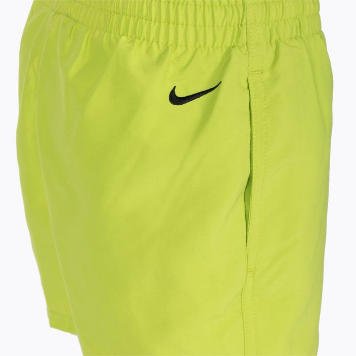 Children's Nike Split Logo 4" Volley swim shorts green NESSC786-312 4