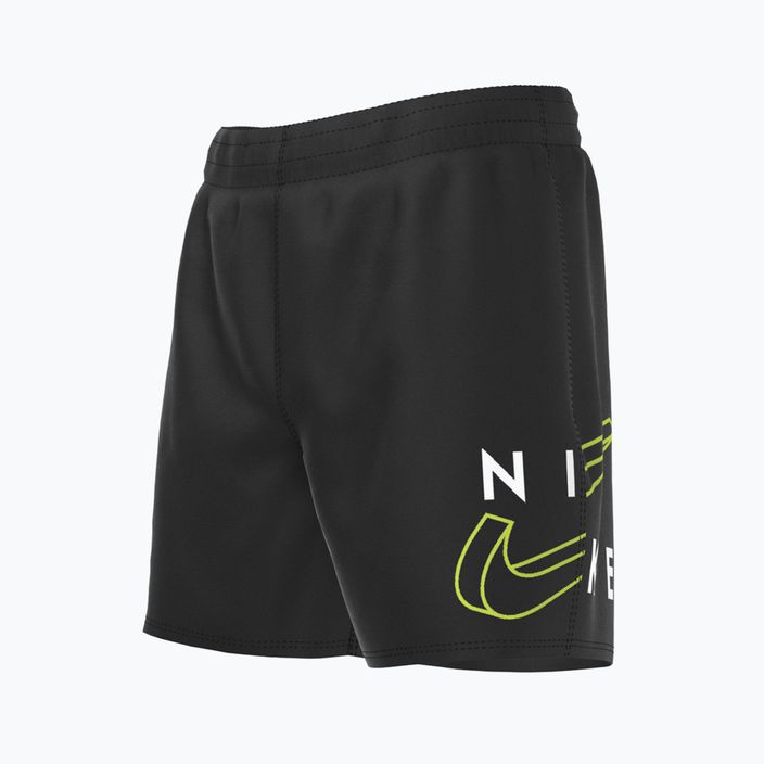 Nike Split Logo 4" Volley children's swim shorts black NESSC786-001 5