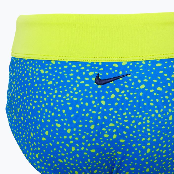 Children's two-piece swimsuit Nike Water Dots Asymmetrical blue NESSC725-458 4