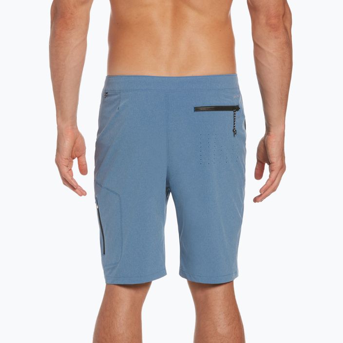 Men's Nike Flow 9" Hybrid swim shorts blue NESSC515-444 7