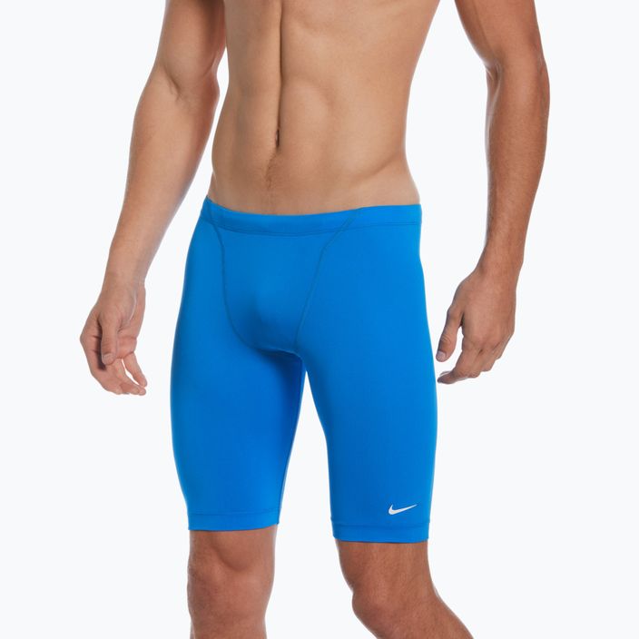 Men's Nike Hydrastrong Solid Swim Jammer blue NESSA006-458 7