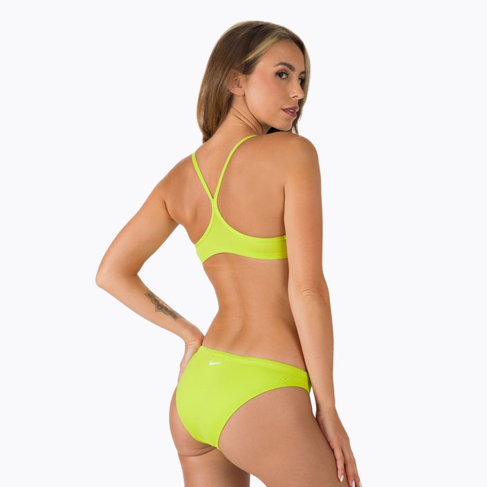 Women's two-piece swimsuit Nike Essential Sports Bikini green NESSA211-312 3