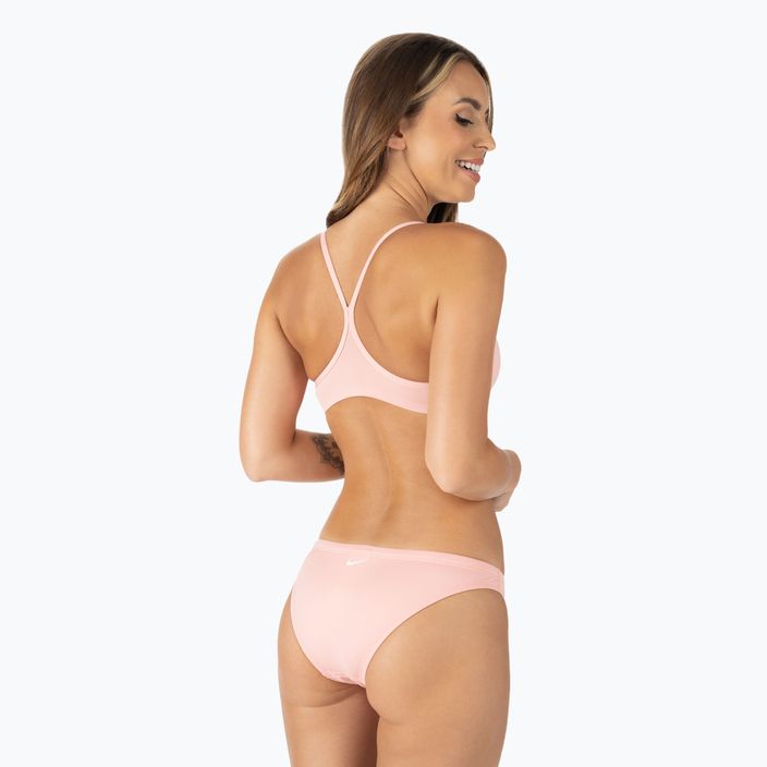 Women's two-piece swimsuit Nike Essential Sports Bikini pink NESSA211-626 3