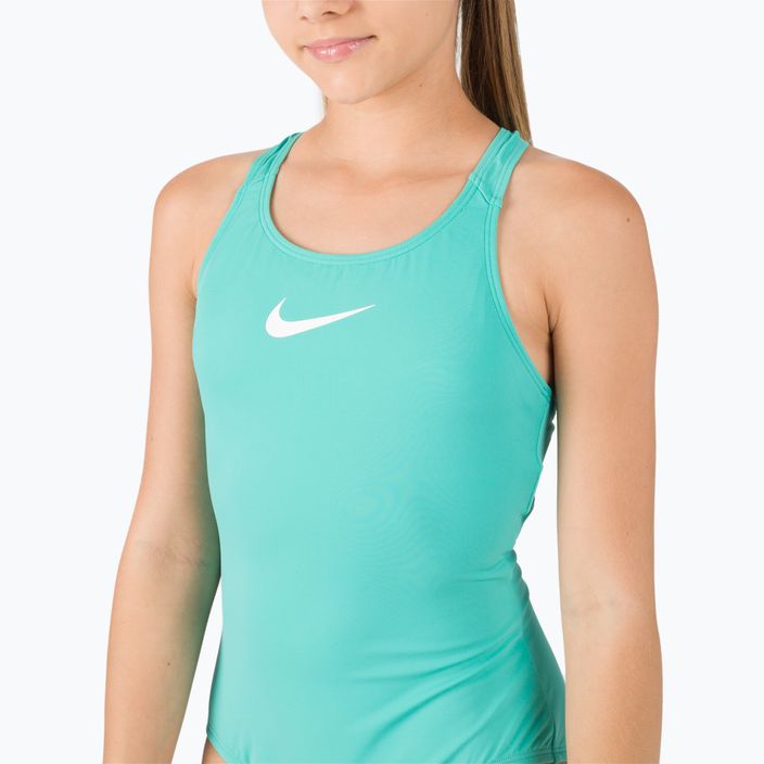 Nike Essential Racerback children's one-piece swimsuit green NESSB711-339 4