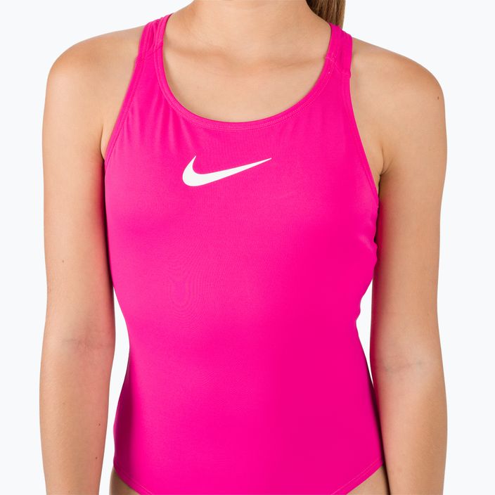 Nike Essential Racerback children's one-piece swimsuit pink NESSB711-672 4