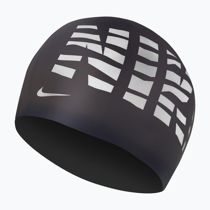 Nike Wave Stripe Graphic 3 swimming cap black NESSC160-001 2