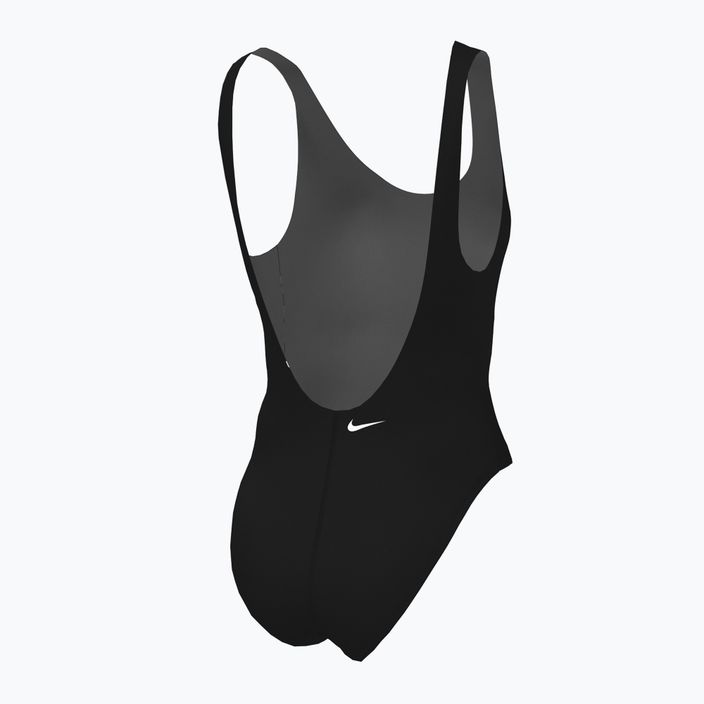 Women's Nike Multi Logo One-Piece Swimsuit Black NESSC250-001 6